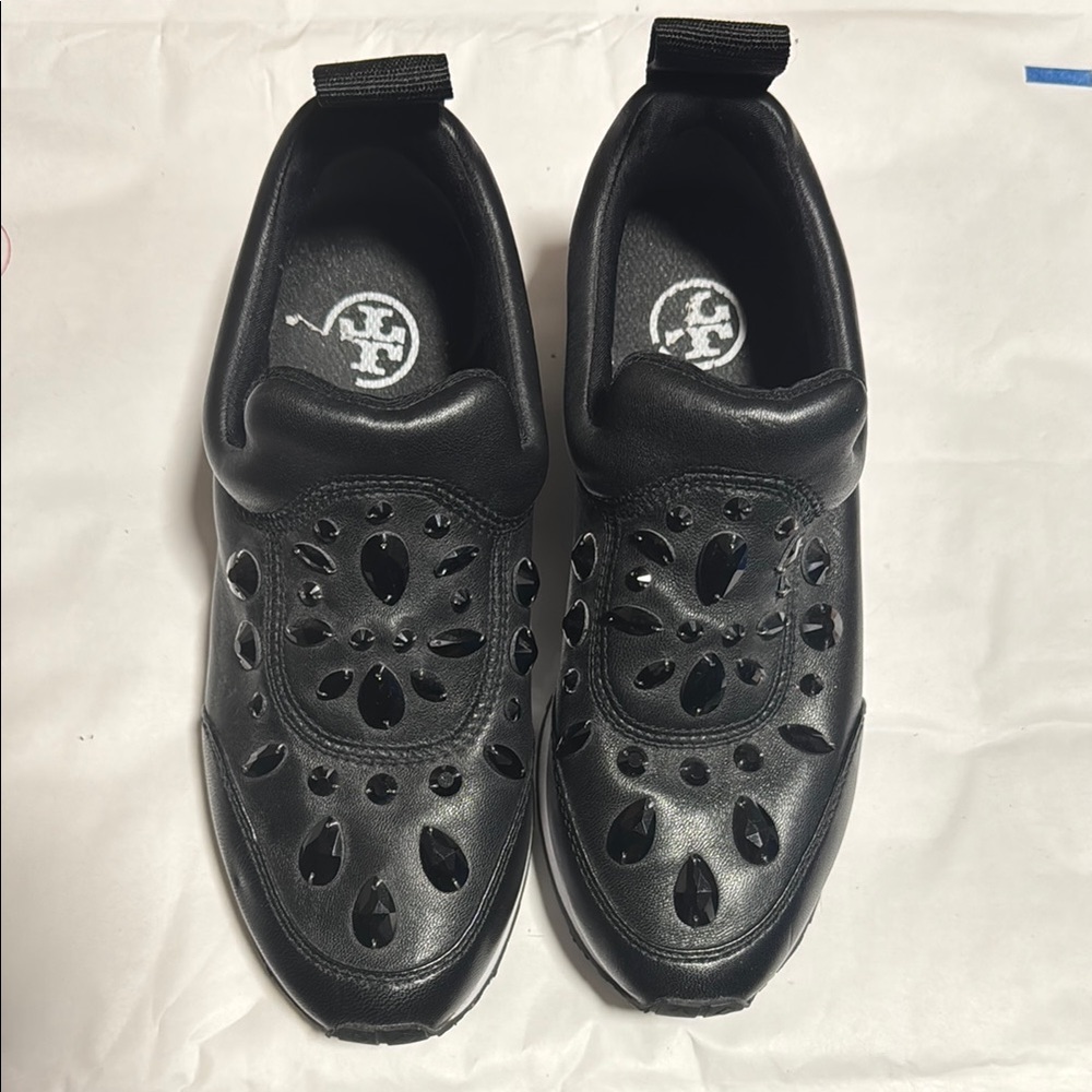 Tory Burch Black Kids Sneakers
